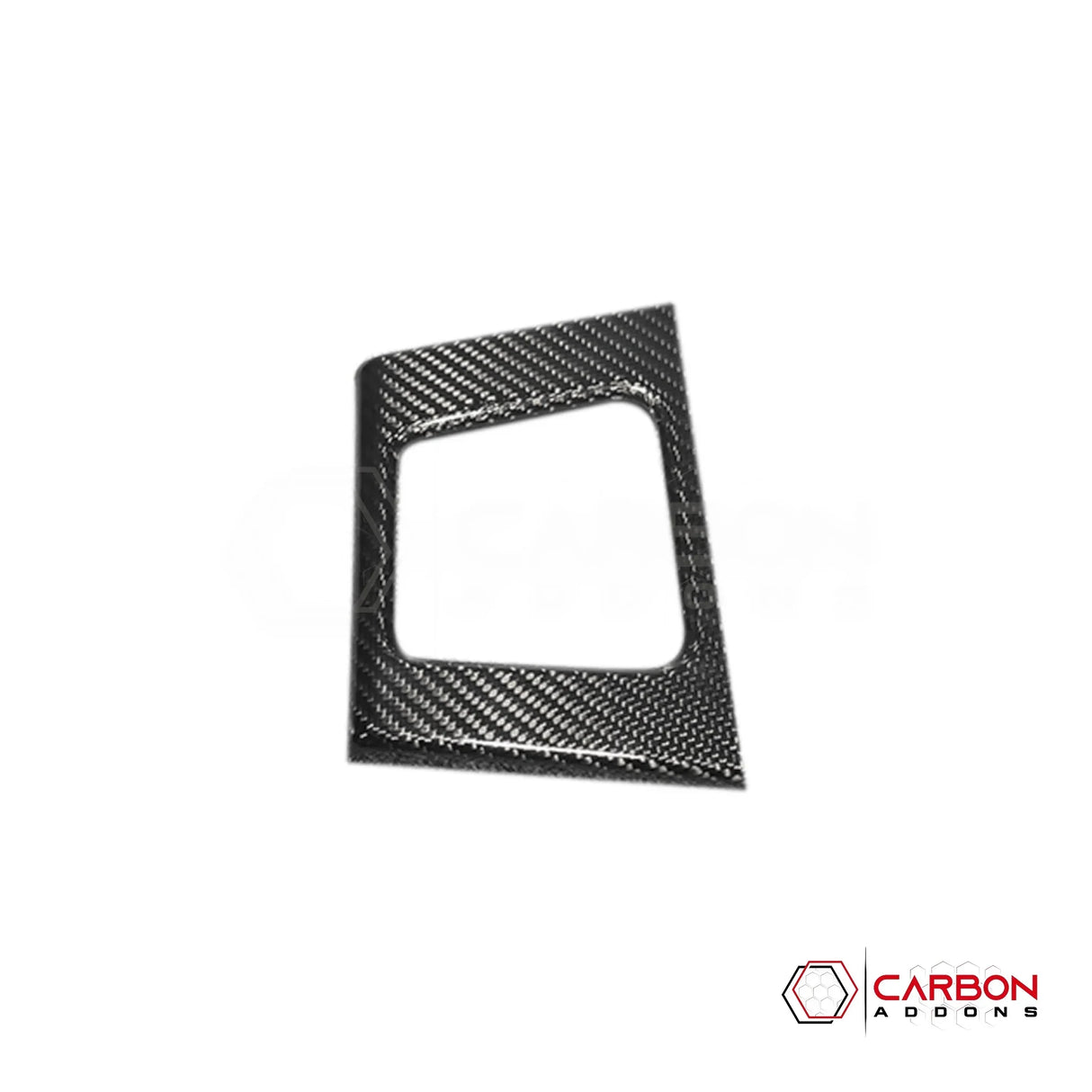 Real Carbon Fiber Rear Door Storage Frame Covers for 2021+ Ford F-150