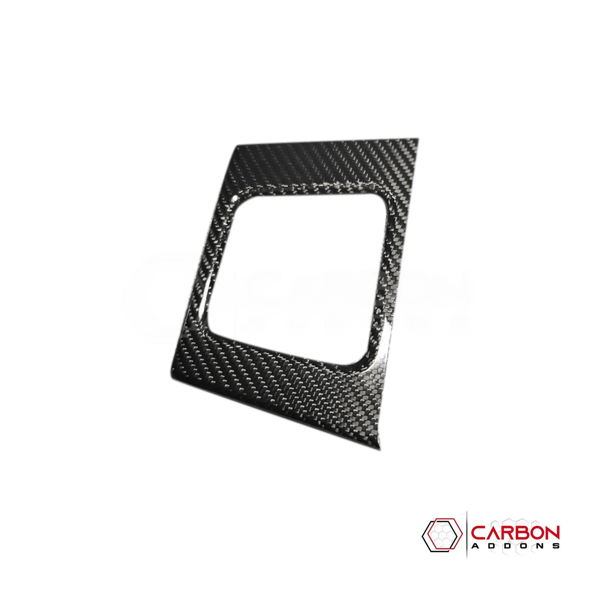 Real Carbon Fiber Rear Door Storage Frame Covers for 2021+ Ford F-150