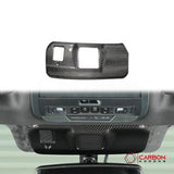 Real Carbon Fiber Rearview Mirror Base Trim Cover for 2021+ Ford F-150