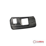 Real Carbon Fiber Rearview Mirror Base Trim Cover for 2021+ Ford F-150
