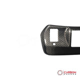 Real Carbon Fiber Rearview Mirror Base Trim Cover for 2021+ Ford F-150