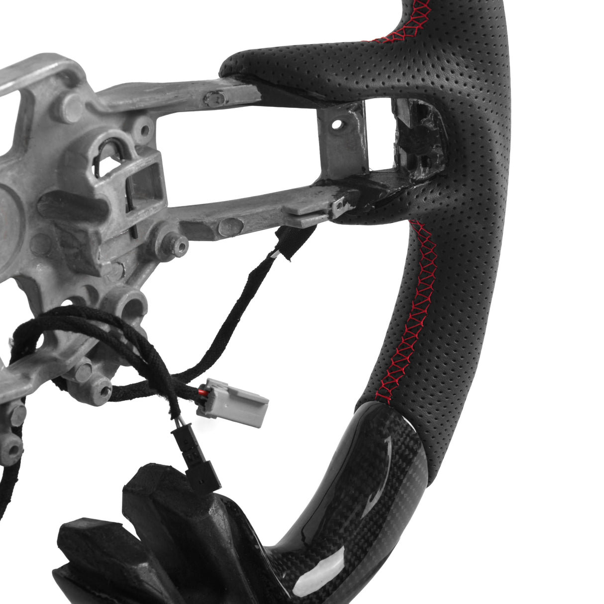 2018-2023 Mustang S550 Carbon Fiber Steering Wheel w/ Heated Core Pre Manufactured