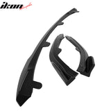 2022-2025 Toyota Corolla Auris 5-Door Gloss Black 3PC Front Bumper Lip
