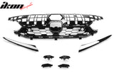 2022-2024 Honda Civic Sedan Si Gloss Black Front Bumper Grille ABS