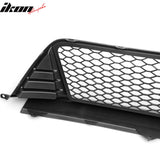 Grilles + Foglight Bezels for Honda Civic 2022-2024 Gloss Black Type R ABS