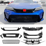 2022-2024 Civic Hatchback Type R Style Front Bumper Cover &Upper Grill