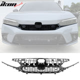 2022-2024 Honda Civic Sedan Grille Type R Style Car Grille Gloss Black