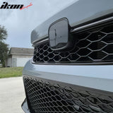 2022-2024 Honda Civic Sedan Grille Type R Style Car Grille Gloss Black