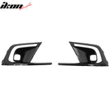 Fog Light Cover for Honda Civic 2022-2024 LED Turn Signal Matte Black ABS