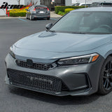 2022-2024 Honda Civic Type R Style Front Bumper Cover Set Unpainted PP