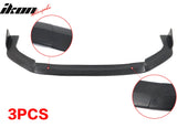 2022-2024 Honda Civic 4DR IKON Style Unpainted Front Bumper Lip PU