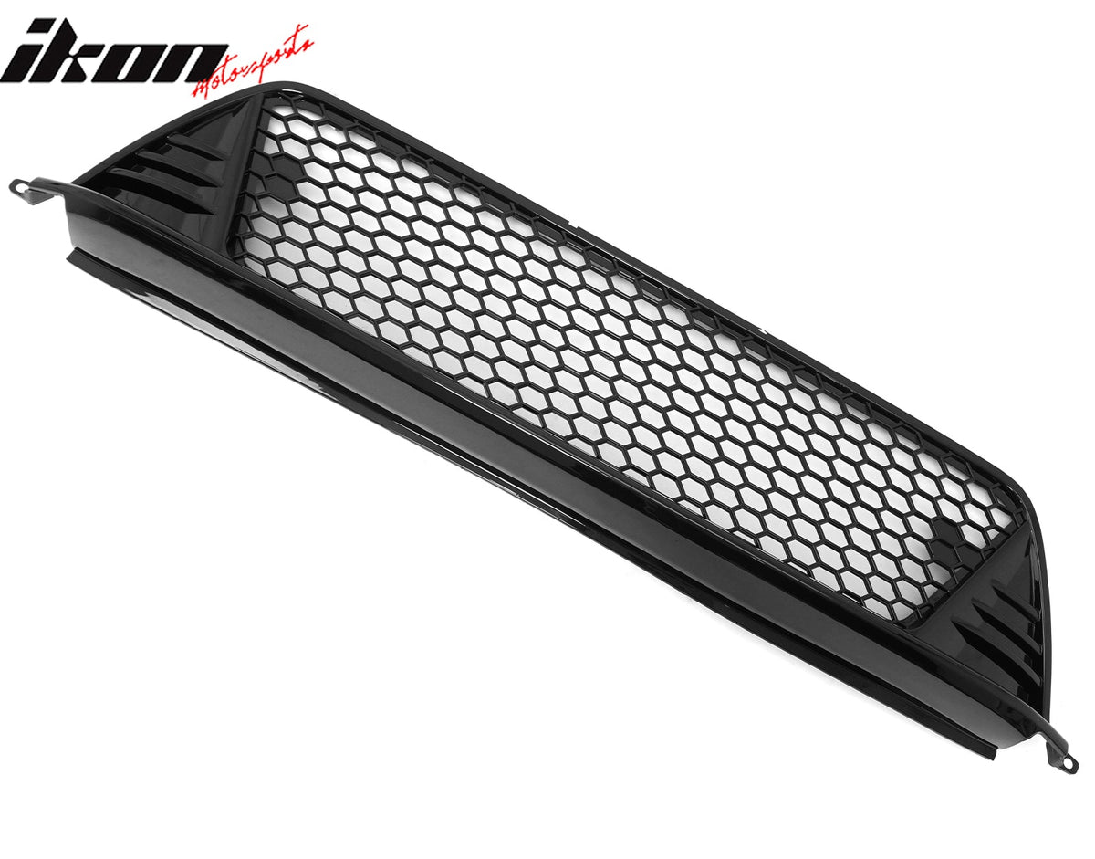 Grille for Honda Civic 2022-2024 Gloss Black Type R LED Foglight Bezel ABS