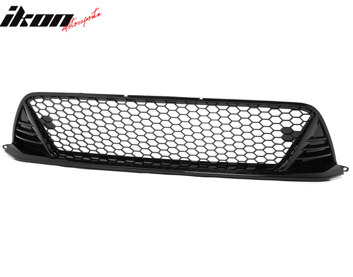 Grille for Honda Civic 2022-2024 Gloss Black Type R LED Foglight Bezel ABS