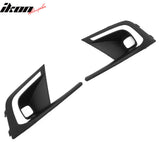 Grille for Honda Civic 2022-2024 Matte Black Type R LED Foglight Bezel ABS