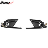 Grille for Honda Civic 2022-2024 Matte Black Type R LED Foglight Bezel ABS