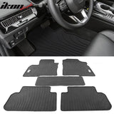 2022-2025 Honda Civic/Acura Integra Latex All Weather Black Floor Mat