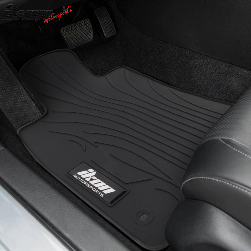 2022-2025 Honda Civic/Acura Integra Latex All Weather Black Floor Mat