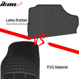 2022-2025 Honda Civic/Acura Integra Latex All Weather Black Floor Mat