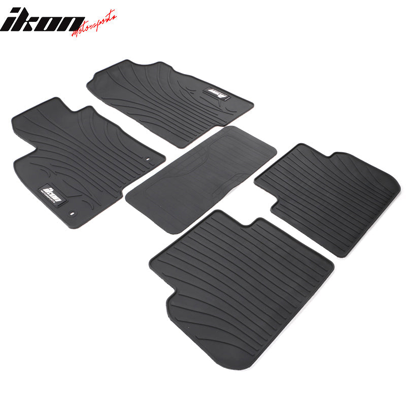 2022-2025 Honda Civic/Acura Integra Latex All Weather Black Floor Mat