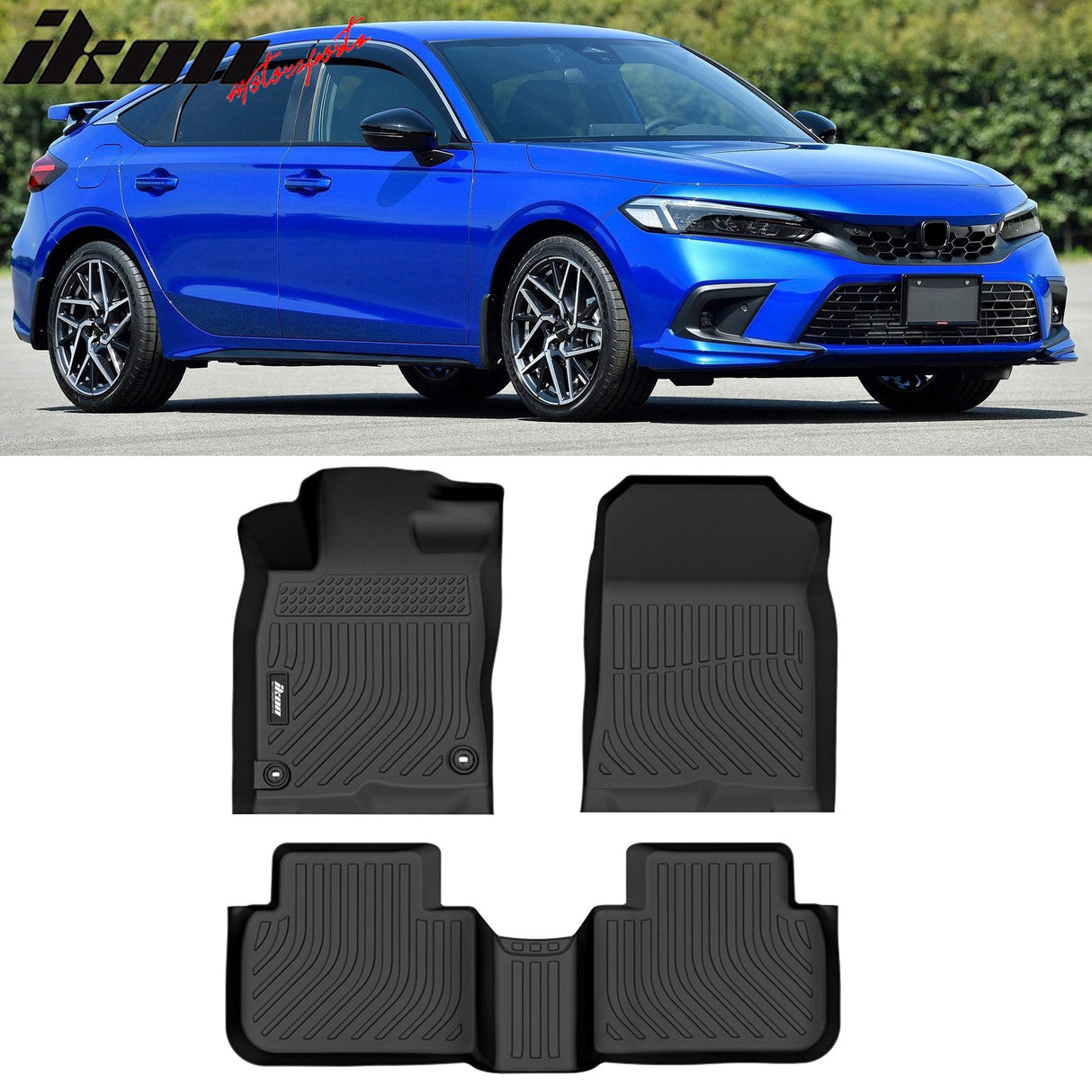 Floor Mat for 2022-2025 Honda Civic/Acura Integra All Weather 3D TPE