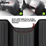 Floor Mat for 2022-2025 Honda Civic/Acura Integra All Weather 3D TPE