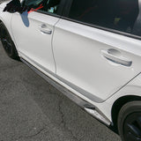 2022-2025 Honda Civic 11th Gen Sedan Side Skirt HPD Style Carbon Fiber