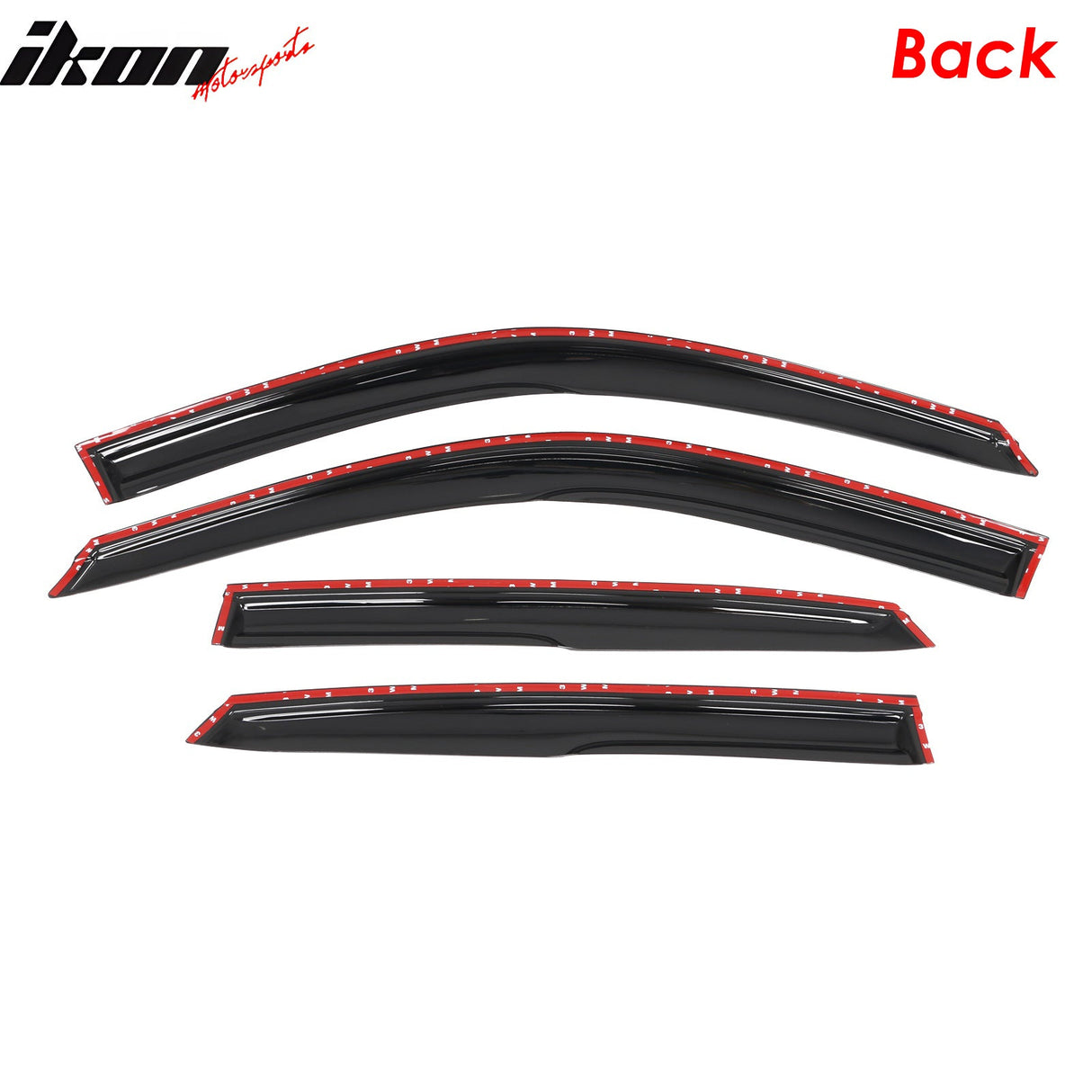 2022-2025 Honda Civic Mugen Style Smoke Tinted Window Visor Acrylic