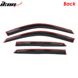 2022-2025 Honda Civic Mugen Style Smoke Tinted Window Visor Acrylic