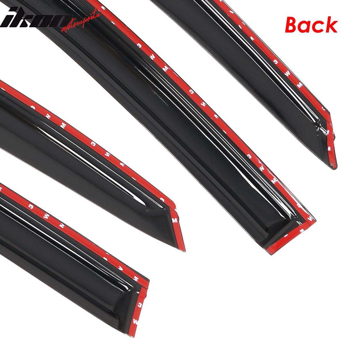 2022-2025 Honda Civic Mugen Style Smoke Tinted Window Visor Acrylic