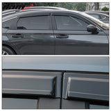 2022-2025 Honda Civic Sedan Window Visor Slim Smoke Tinted Acrylic