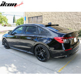 2022-2025 Honda Civic Sedan Window Visor Slim Smoke Tinted Acrylic