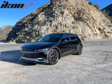 2022-2025 Hyundai Ioniq 5 Slim Style Black Window Visors Acrylic 4PCS