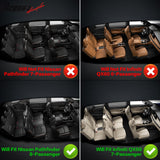 2022-2025 Infiniti QX60 7 Passenger/Pathfinder 8 Passenger Floor Mats