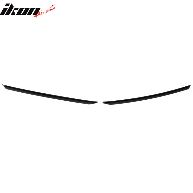 2022-2025 Subaru BRZ STI Style Unpainted Black Front Bumper Lip ABS