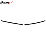 2022-2025 Subaru BRZ STI Style Unpainted Black Front Bumper Lip ABS