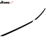 2022-2025 Subaru BRZ STI Style Unpainted Black Front Bumper Lip ABS