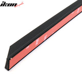 2022-2025 Subaru BRZ STI Style Unpainted Black Front Bumper Lip ABS