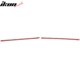 2022-2025 Subaru BRZ STI Style Unpainted Black Front Bumper Lip ABS