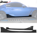 2022-2025 Subaru BRZ Toyota GR86 2 Door IKON Side Skirt Extensions PU