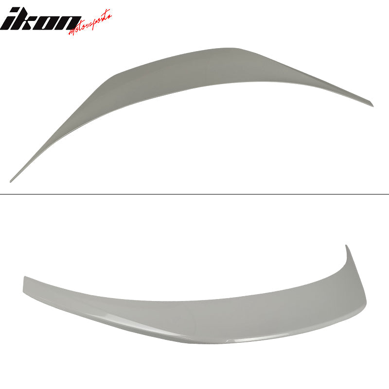 IKON Roof + TRD Trunk Spoiler for Subaru BRZ GR86 2022-2026 #K1X White ABS