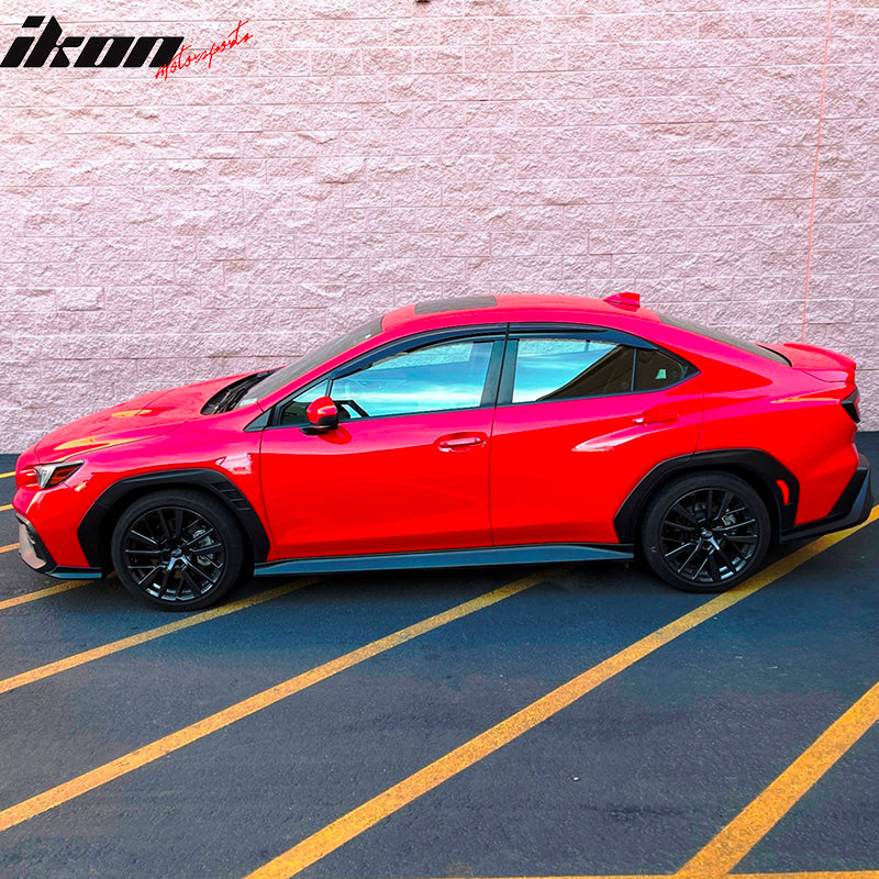 2022-2025 Subaru WRX 5th Mugen Style Window Visor Rain Wind Guard Vent