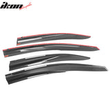 2022-2025 Subaru WRX 5th Mugen Style Window Visor Rain Wind Guard Vent