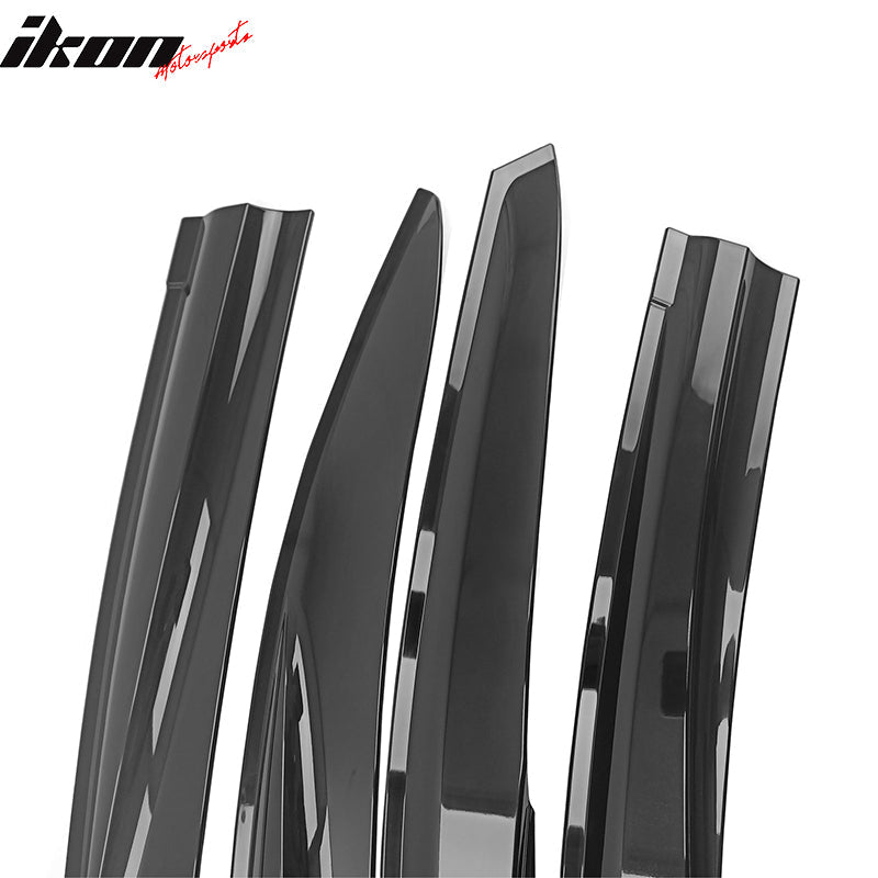 2022-2025 Subaru WRX 5th Mugen Style Window Visor Rain Wind Guard Vent