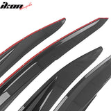 2022-2025 Subaru WRX 5th Mugen Style Window Visor Rain Wind Guard Vent