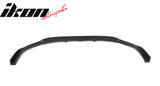 2022-2025 Subaru WRX CS Style Unpainted Black Front Bumper Lip PU