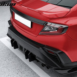 2022-2026 Subaru WRX IKON Style Rear Diffuser Lip Gloss Black ABS