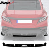 Rear Diffuser Lip for Subaru WRX 2022-2026 STI Style Gloss Black ABS 3PCS
