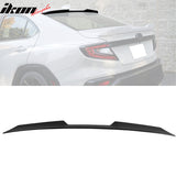 Rear Roof Spoiler for Subaru WRX 2022-2026 V Style Painted #P8Y Gray ABS
