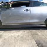 2022-2025 Subaru WRX Unpainted Side Skirts Extension Rocker Panel Pair
