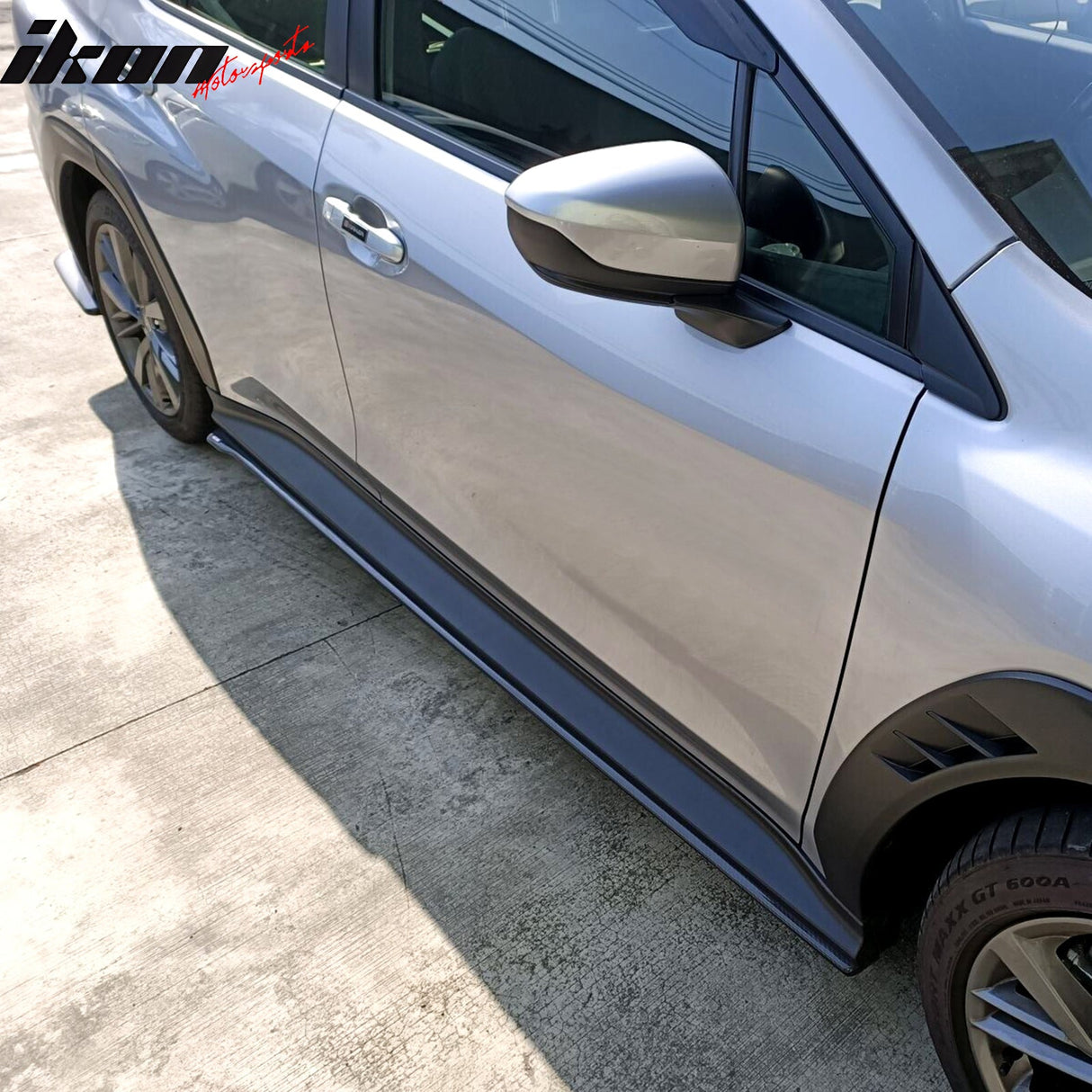 2022-2025 Subaru WRX Unpainted Side Skirts Extension Rocker Panel Pair